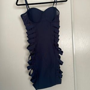 Superdown Navy Cocktail dress